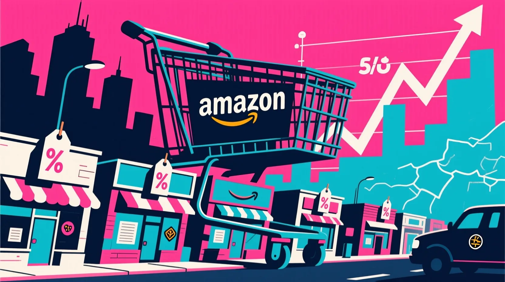 California says Amazon pushed other stores to hike prices