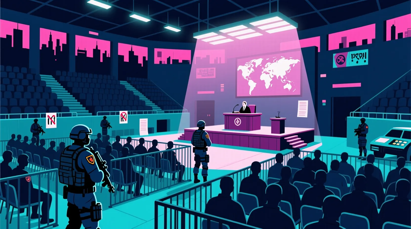 A mass trial in El Salvador targets hundreds of MS-13 members over tens of thousands of alleged crimes