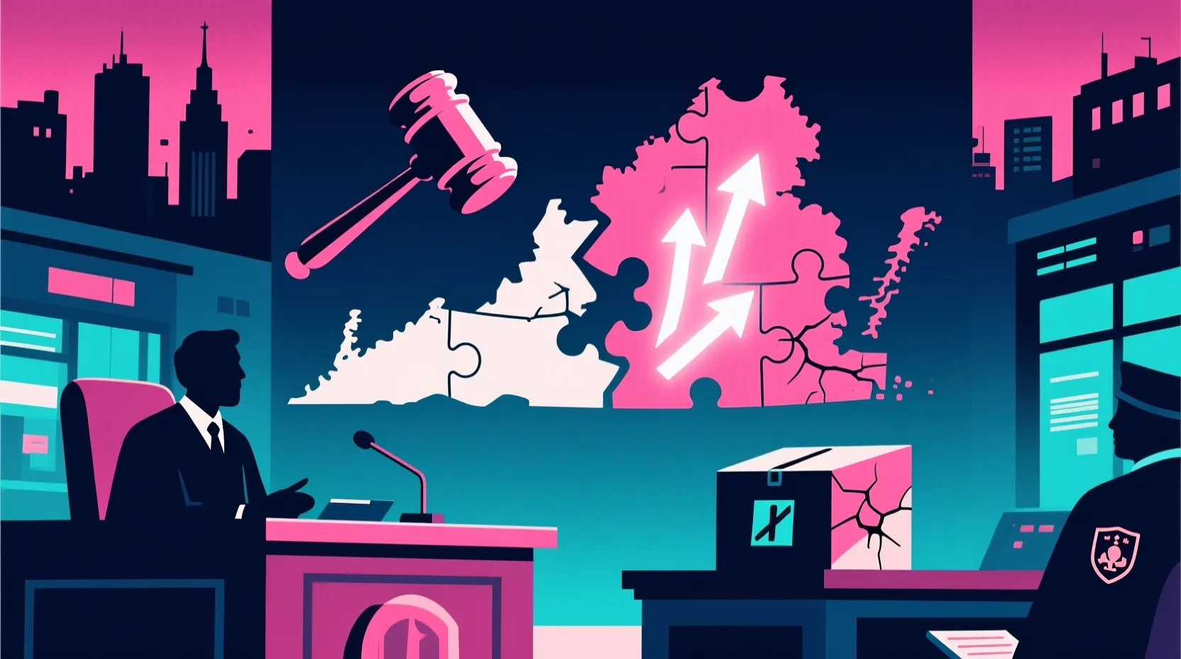 A Virginia redistricting vote just got blocked by a judge, and Trump is calling it rigged