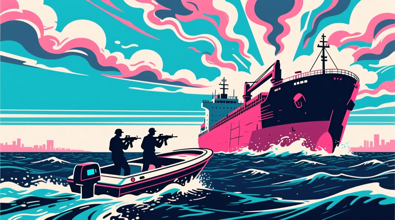 Iran puts out a video that looks like its forces seized ships in the Strait of Hormuz