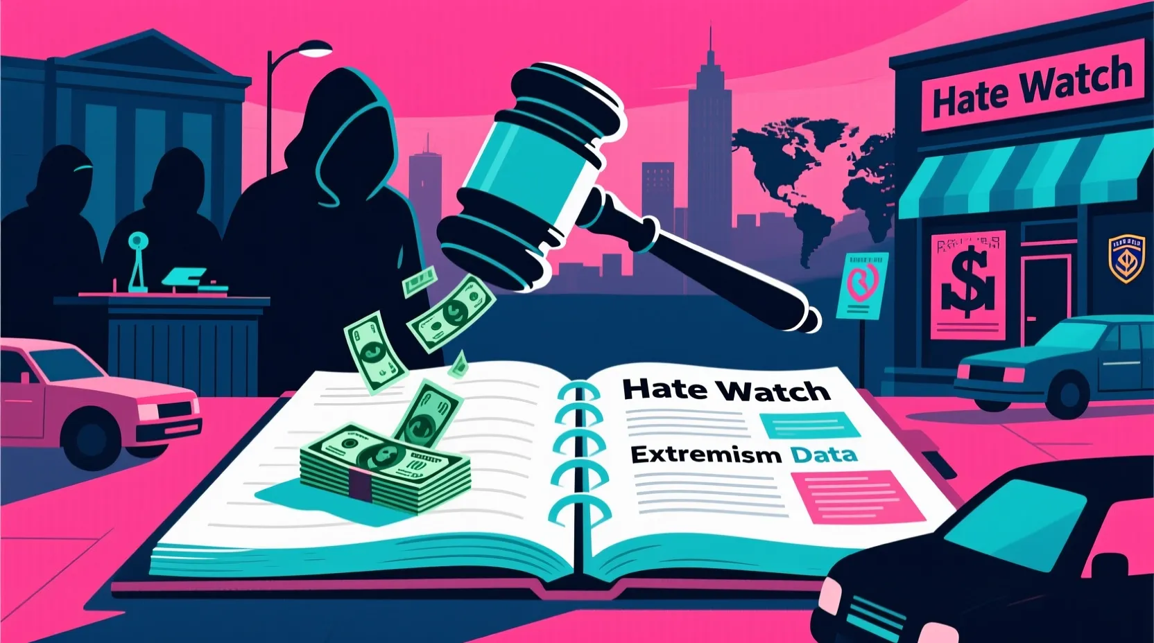 The Southern Poverty Law Center is facing federal fraud charges over payments to extremists