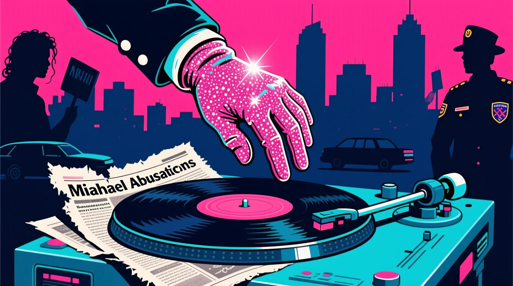 The Michael Jackson biopic skips the abuse allegations, and people are talking about why