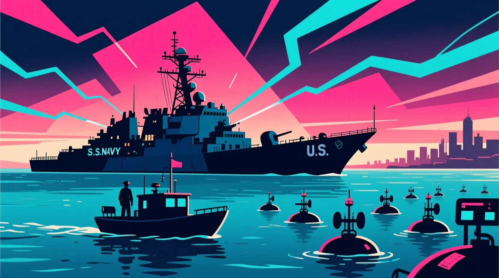 Trump tells Navy to shoot and kill boats laying mines in the Strait of Hormuz