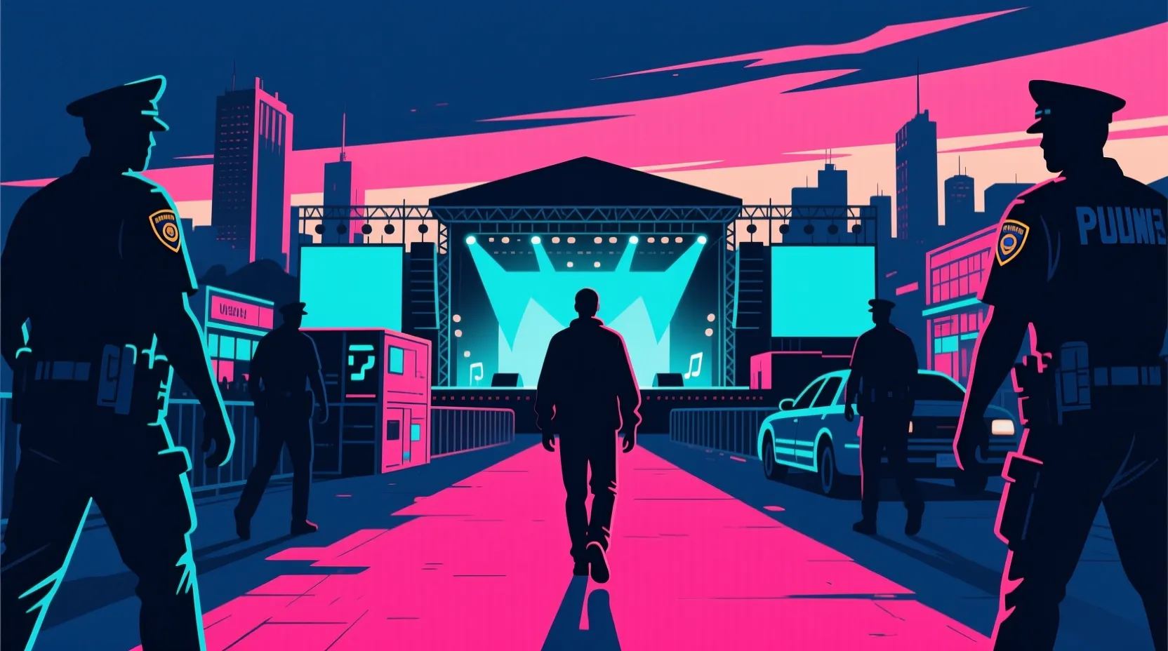 A former North Carolina officer was arrested this week while allegedly on his way to carry out a mass shooting at the New Orleans Jazz Fest