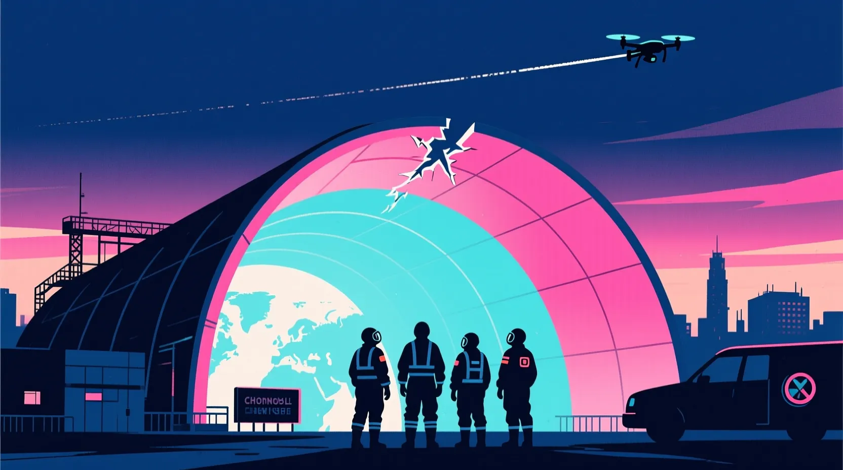 Inside Chornobyl, 40 years after the disaster, the risks haven't gone away