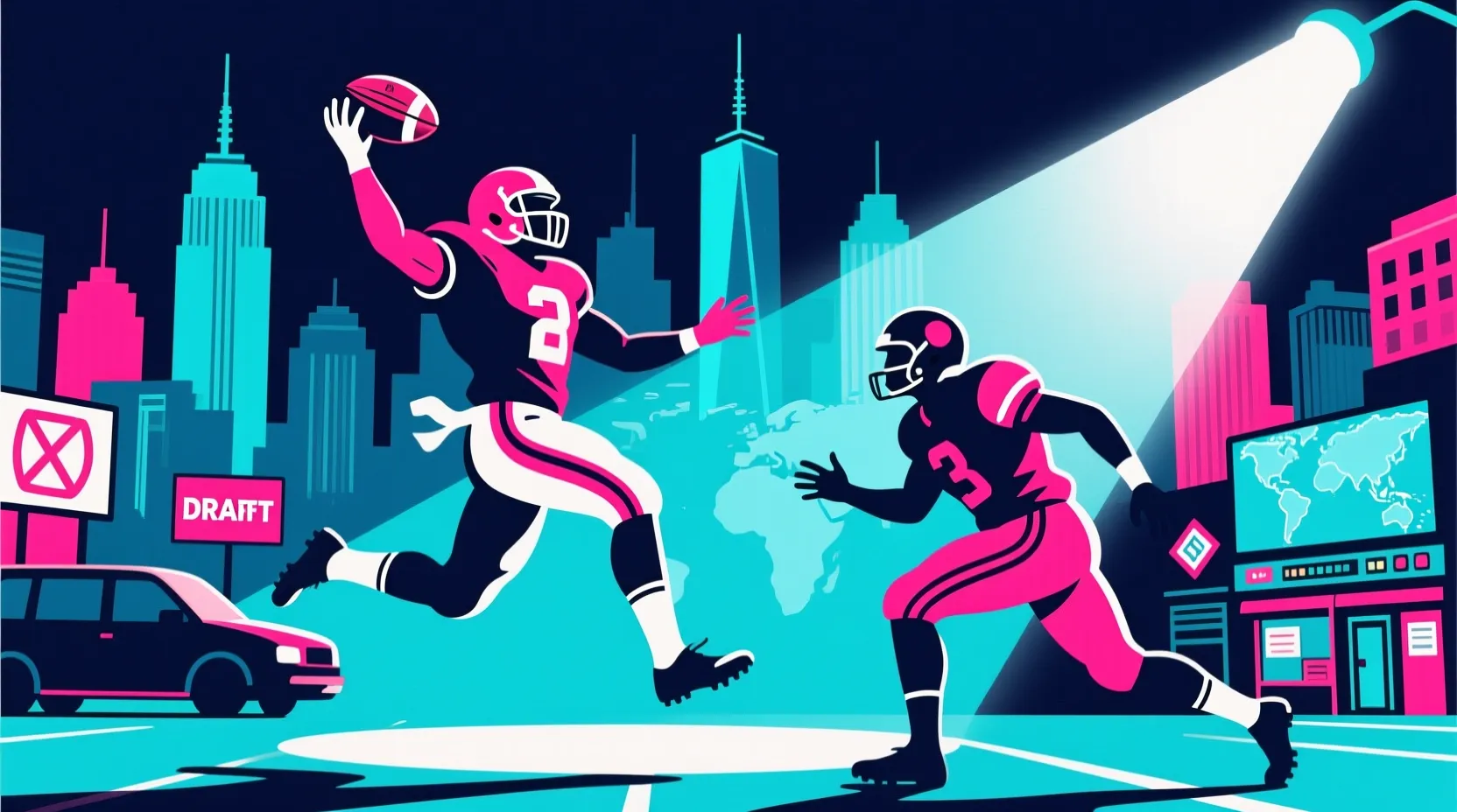 The Giants trade up to grab Notre Dame's Malachi Fields in a draft move that's turning heads