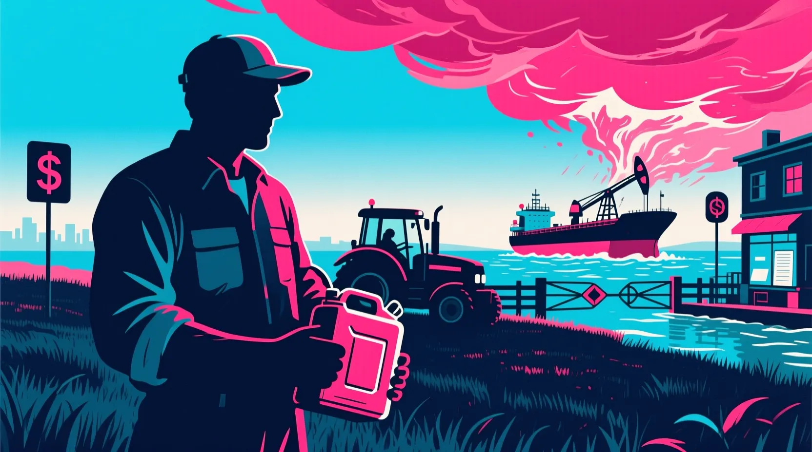 Farmers are getting hit hard by rising fuel and fertilizer costs as the Iran conflict drags on