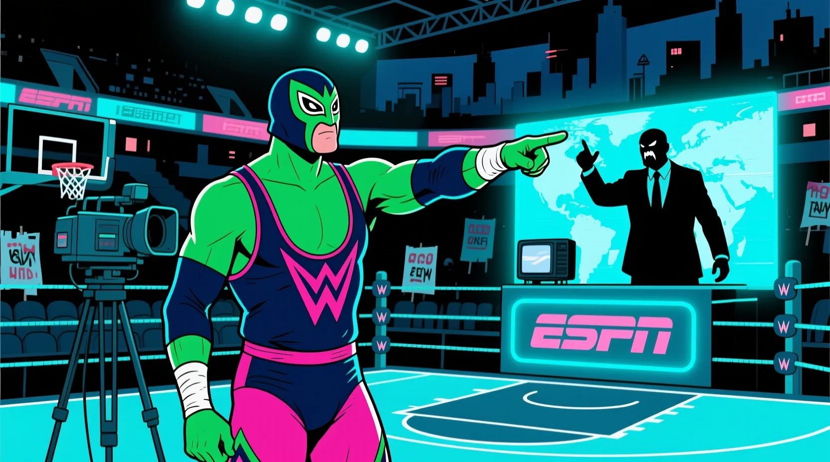 Stephen A. Smith catches heat after blasting Knicks, now there's a wrestling star involved