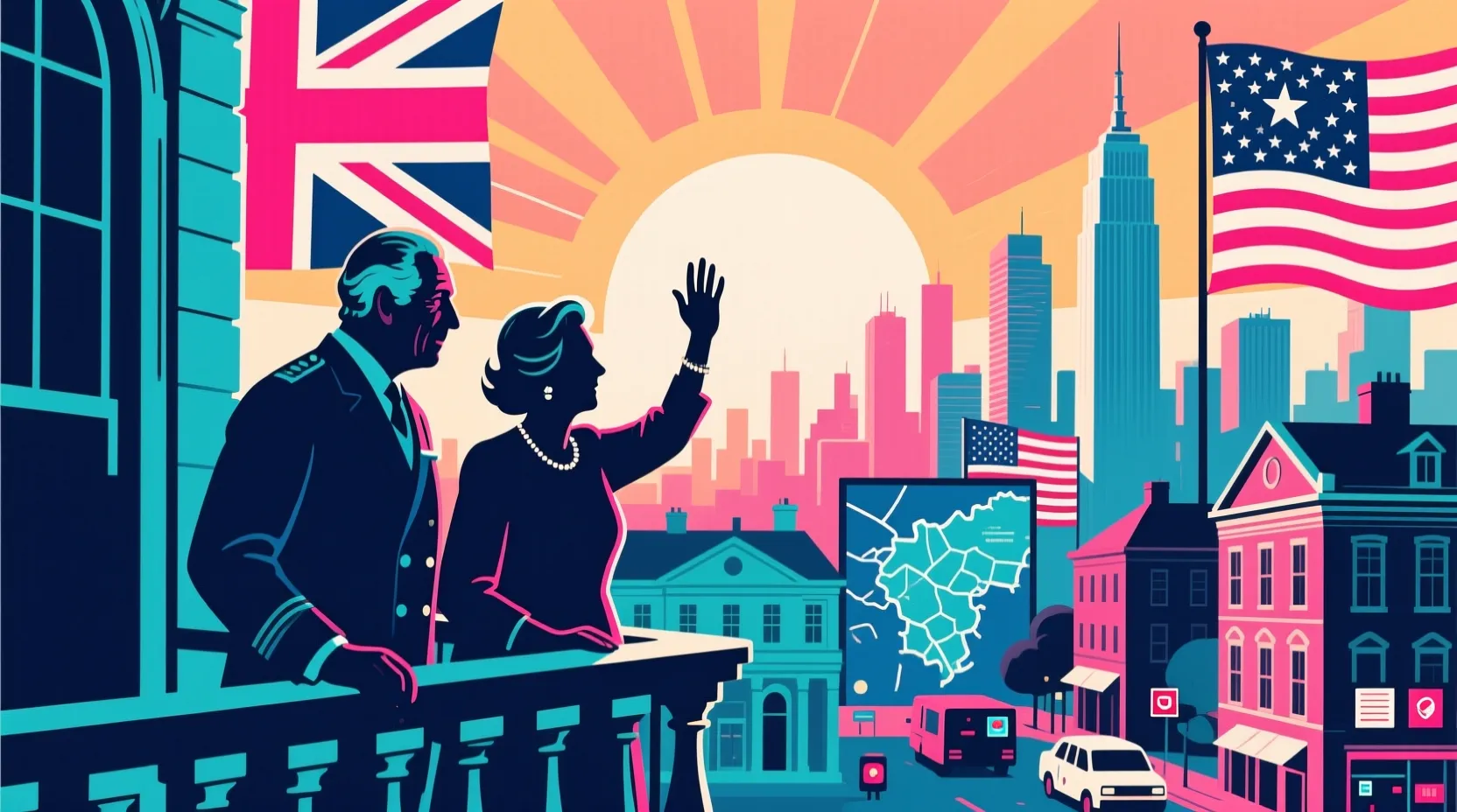 King Charles and Queen Camilla are in the US for a historic visit tied to the country's 250th birthday