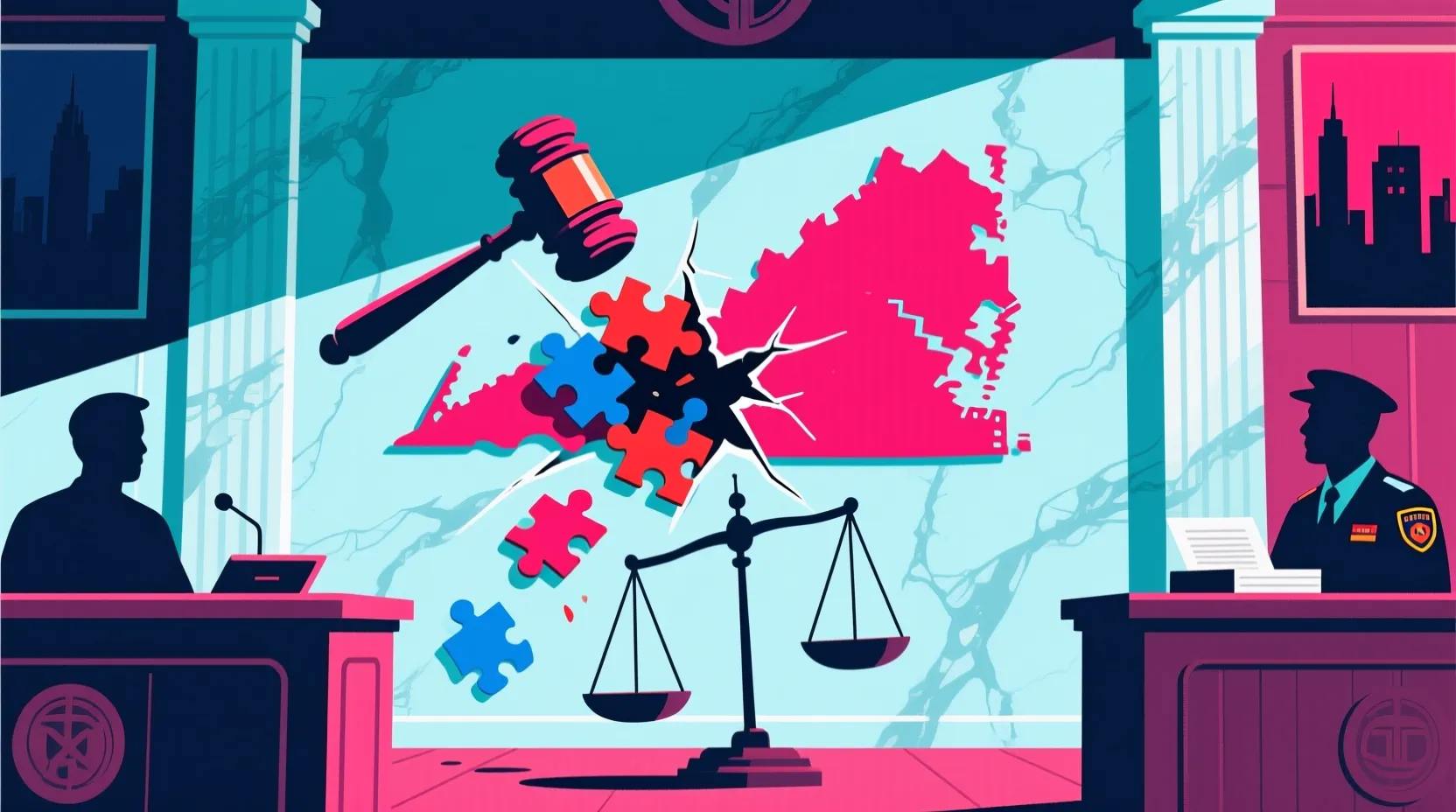 Virginia's new redistricting map hits a wall at the state Supreme Court