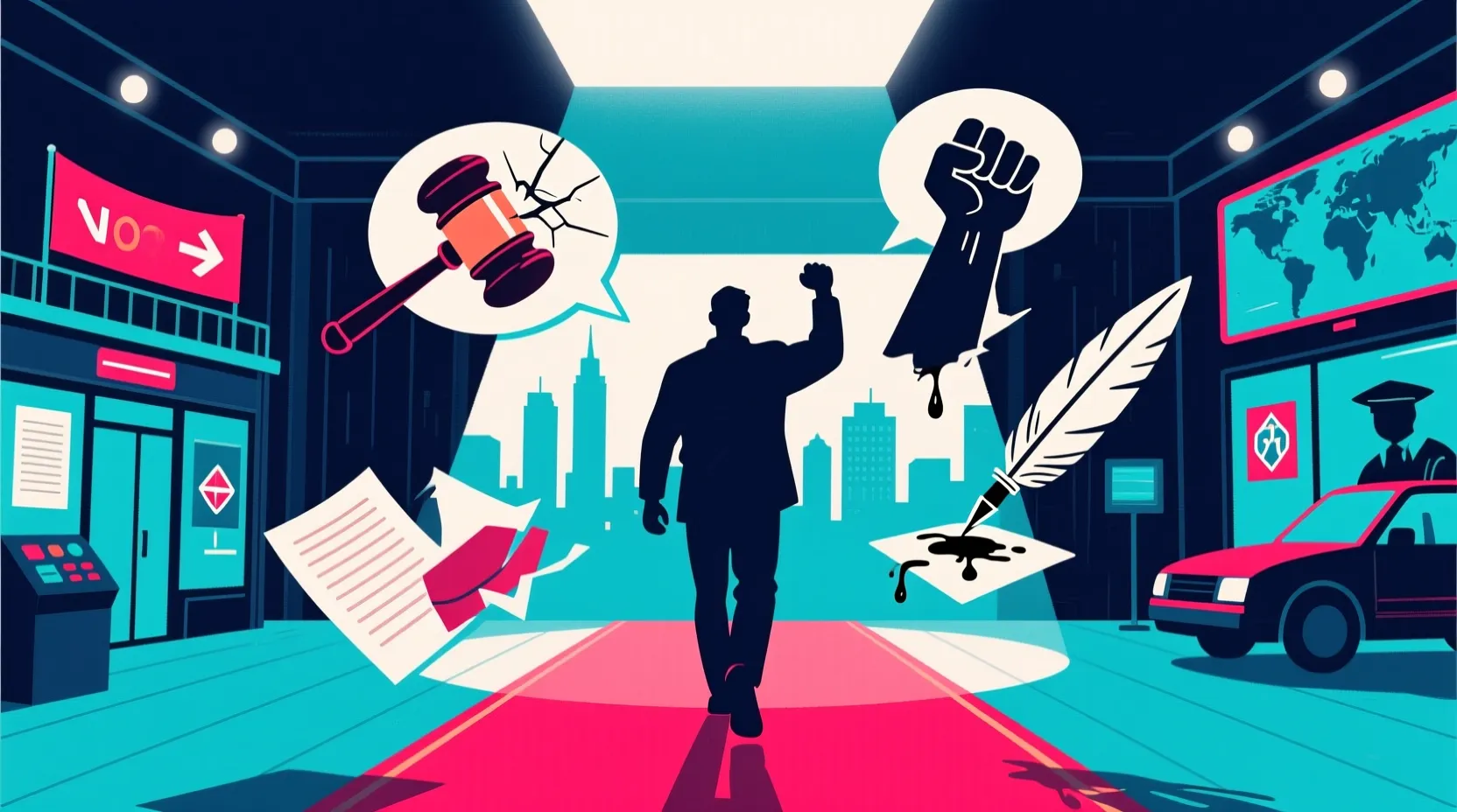 Another man tried to target Trump days after a controversial column on political violence