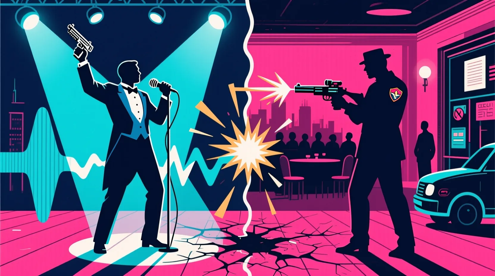 A TV host questions whether the latest attack on Trump was staged to shift attention