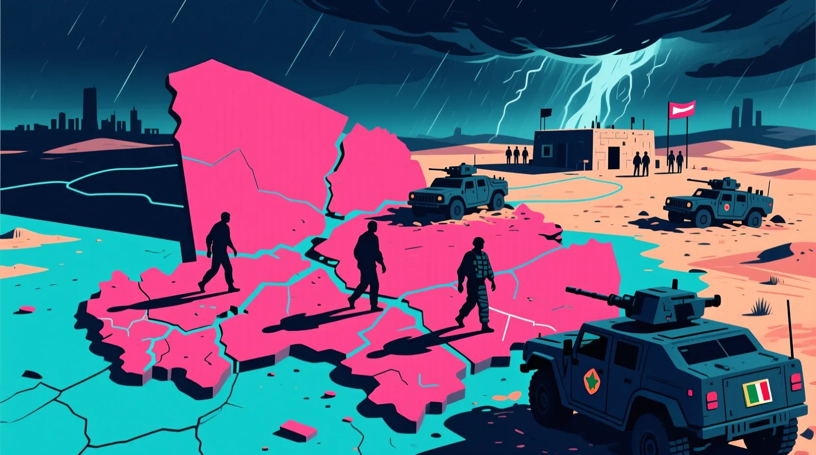 Insurgents hit hard in Mali, exposing how fragile the government really is