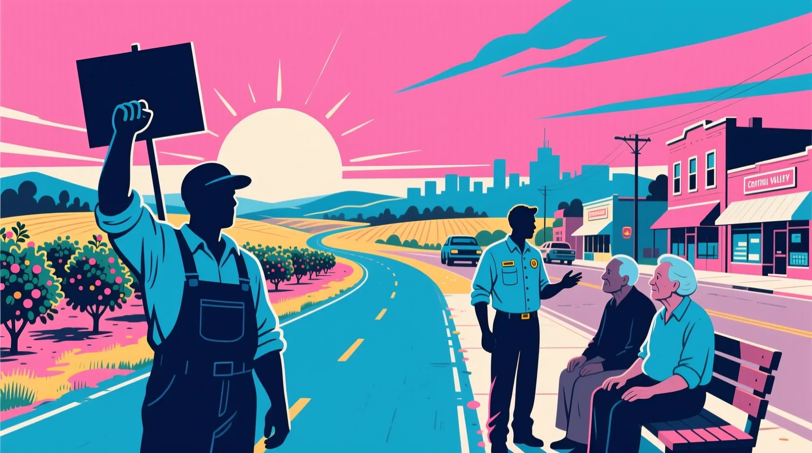 Two Democrats are trying very different ways to win back a tough Central Valley seat