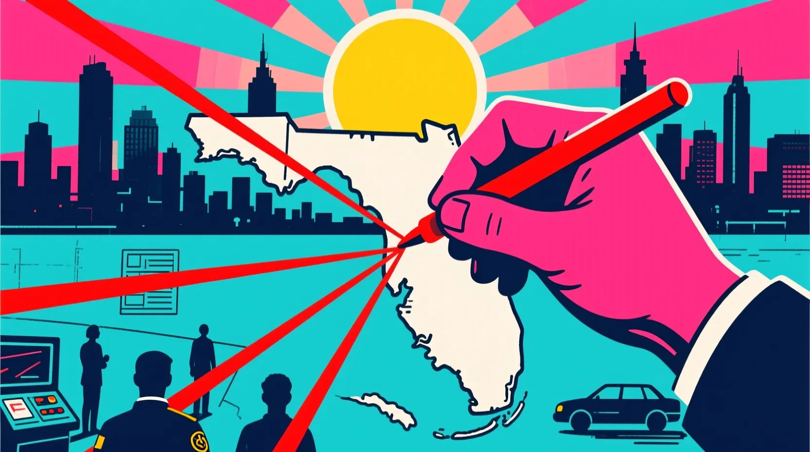 DeSantis rolls out a new Florida congressional map that could boost Republicans by four seats